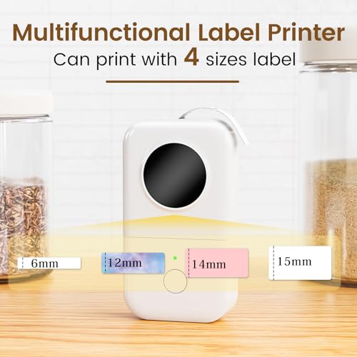 D30 Mini Bluetooth Label Maker Machine with Tape