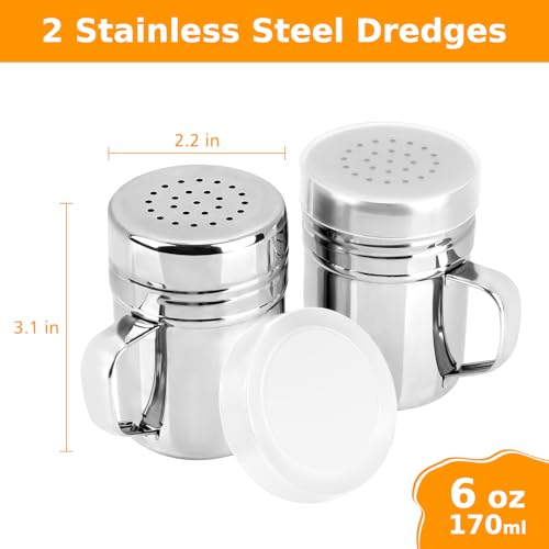 2pcs Stainless Steel Dredge