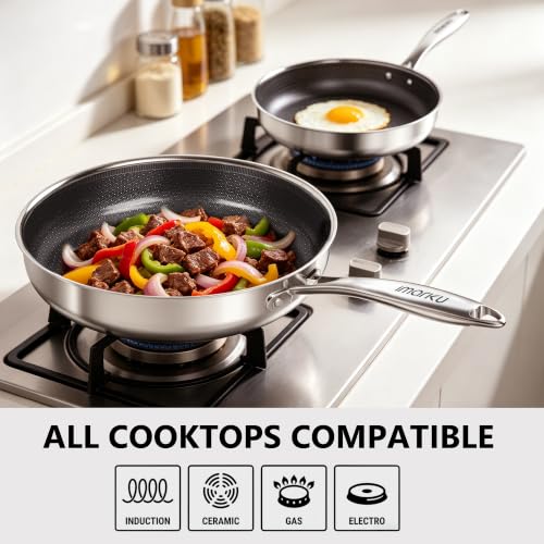 12 Inch Non Stick Frying Pan with Lid (12 inch with Lid)