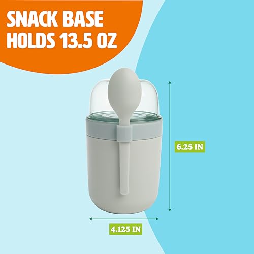 Travel Snack Cups with Spoons