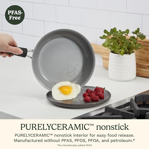 3 Pc Classic Ceramic Nonstick Skillet Set