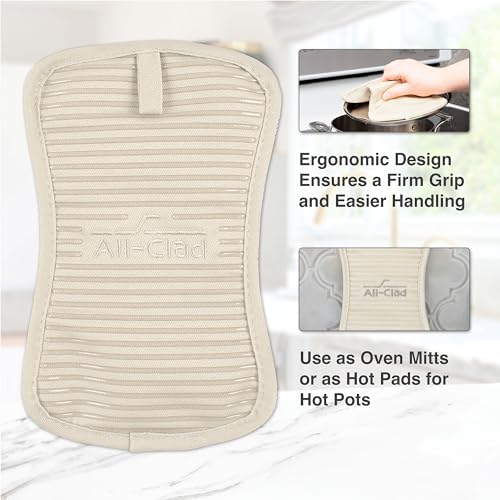 Premium Pot Holder & Hot Pad (Almond / 1 Pack)
