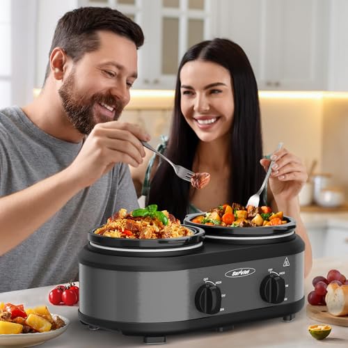Dual Pot Slow Cooker