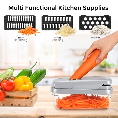 Vegetable Chopper (Silver black)