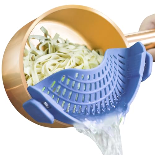 Clip On Strainer Silicone for All Pots and Pans