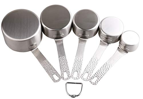 Stainless Steel Measuring Cups and Spoons Set