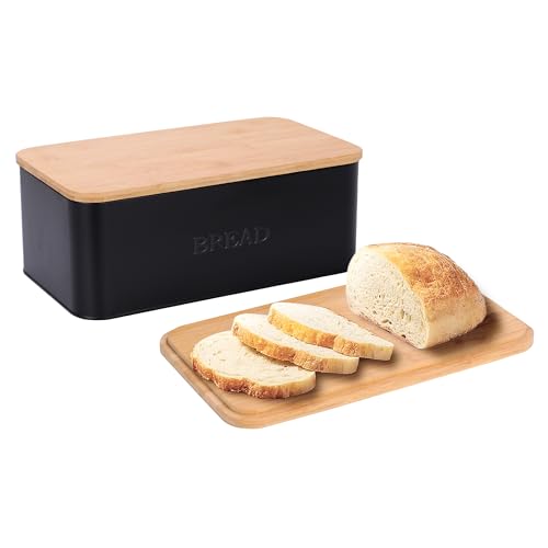 Vintage Bread Box & Kitchen Utensil Holder