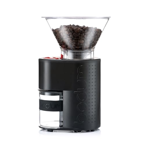 Bistro Electric Conical Burr Coffee Grinder (7.75 oz / Black)