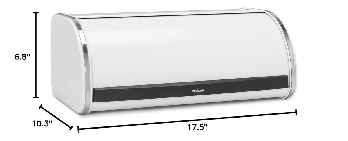 Roll Top Bread Box (White / Large)