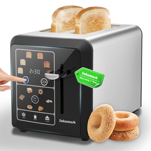 Touch Screen Toaster with bagel function