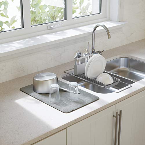 Udry Dish Rack and Microfiber Drying Mat