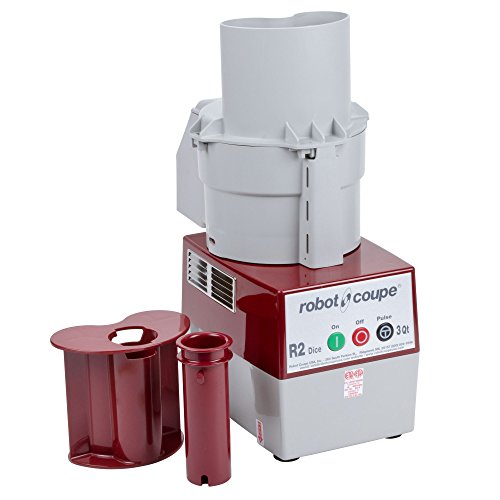 Robot Coupe R2 Dice Continuous Feed Combination Food Processor Dicer with 3