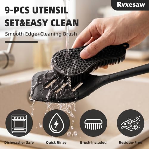 Kitchen Utensils Set (Black)