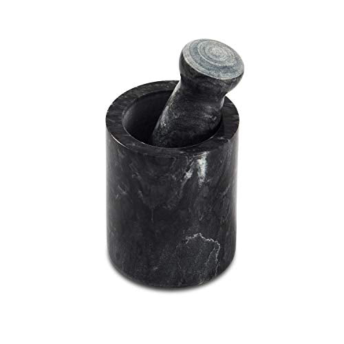 ZhenSanHuan Natural Granite Stone Mortar and Pestle Solid and Durable Crusher (GuYuan)