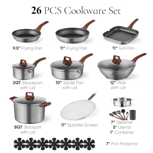 Nonstick Pots and Pans Set