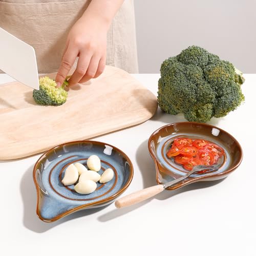 Ceramic Stove Top & Counter Spoon Holder