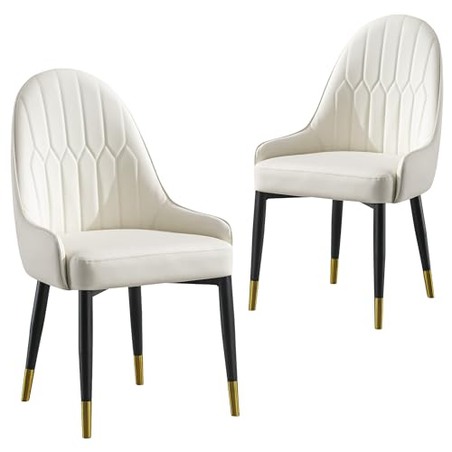 Dining Chairs Set of 2 with High Backs