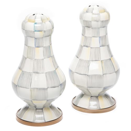 Enamel Salt and Pepper Shakers