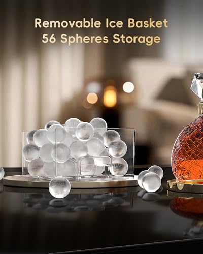 2" Clear Ice Ball Maker Countertop 0618