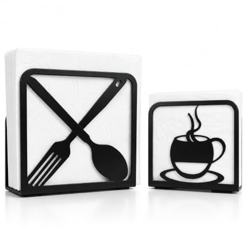 Parent 2 Pack Napkin Holder for table for everyday and beverage napkins