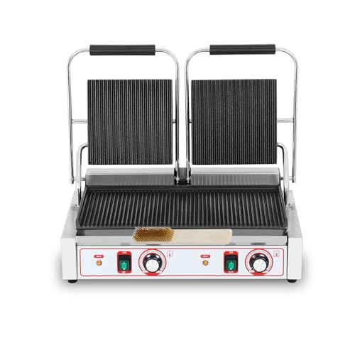 Commercial Panini Grill Flat Press Sandwich Maker Industrial Panini Machine Single Grill Big