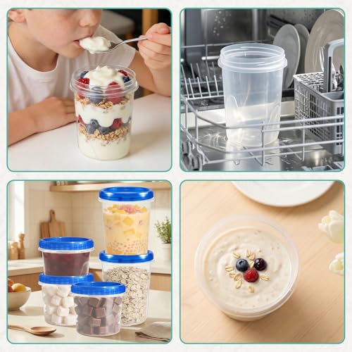12 Pack Freezer Containers with Lids