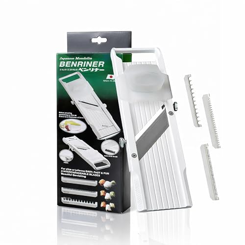 Japanese Mandoline Slicer (Classic Slicer, White)