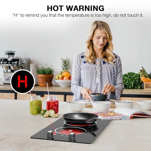 Electric Cooktop Electric Stove Top with Plug