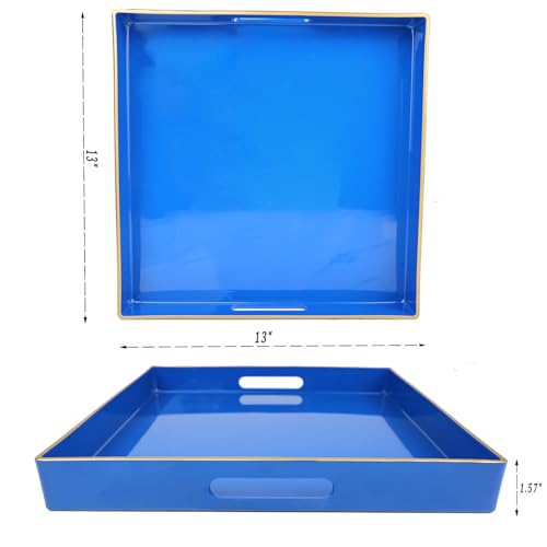 Blue Serving Tray