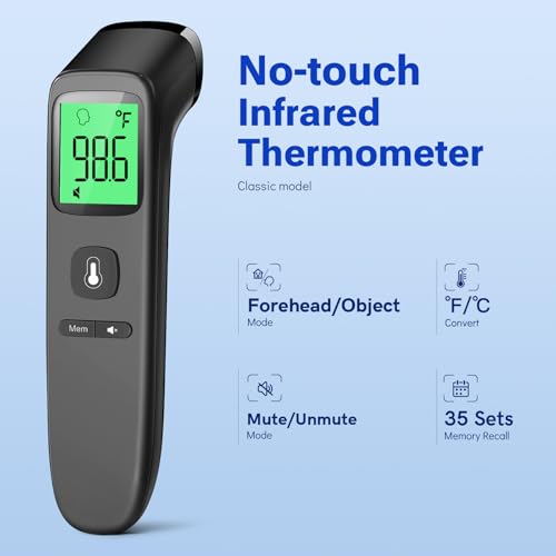 No Touch Thermometer for Adults and Kids