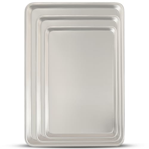Commercial Quality Baking Sheet Pan Set