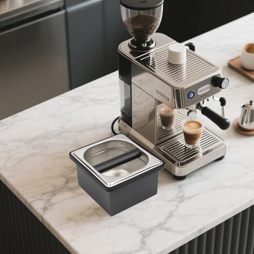 Coffee Knock Box for Espresso Grounds Disposal