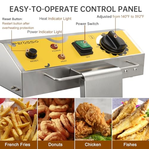 Electric Deep Fryer Basket and Lid