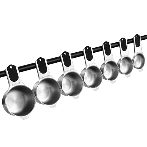 Magnetic Stainless Steel Measuring Cups
