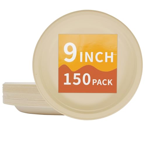 Compostable Paper Plates 9 Inch