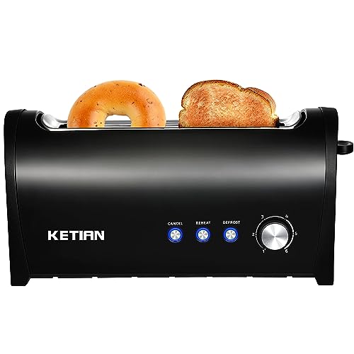 Toaster 2 Slice Small Compact Electric Bread Black Tosterster
