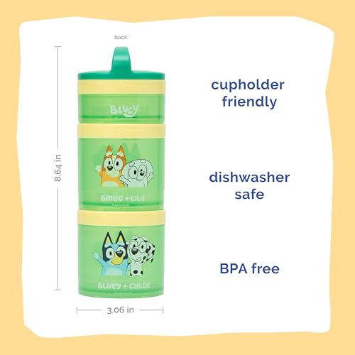 Stackable Snack Containers for Kids and Toddlers