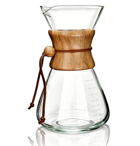 Glass Pour Over Coffee Maker Set