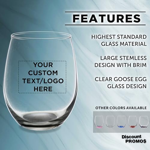 Stemless Wine Glasses in Bulk by ARC Perfection