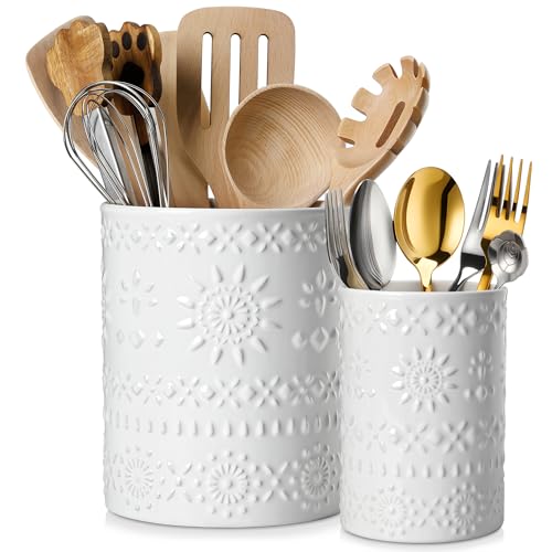 Ceramic Utensil Holder for Kitchen