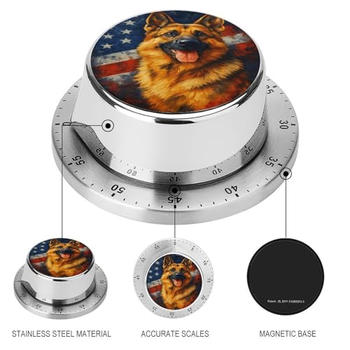 German Shepherd Dog Kitchen Timer (Style-4 / One Size)
