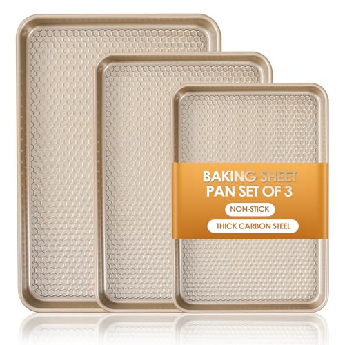 Baking Sheet Pan Set of 3