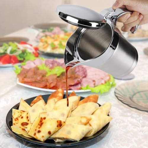 Thermal Gravy Boat with Hinged Lid (450 ml)