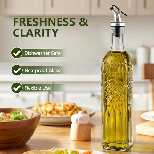 Relief Olive Oil Dispenser Bottle 1 Pack (Relief / 17 Ounces)