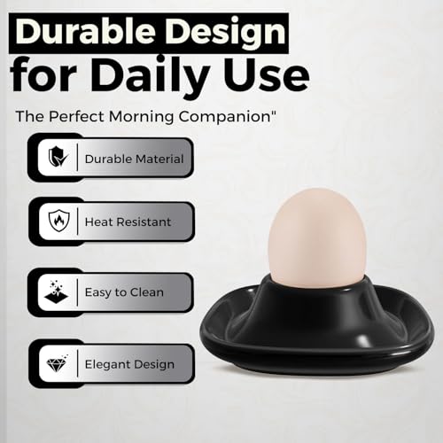 Ceramic Egg Cups Set of 4