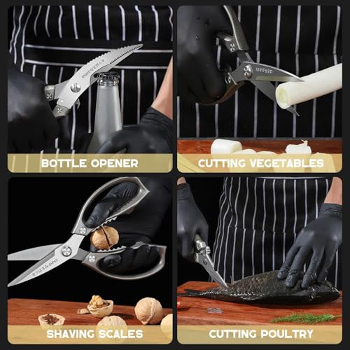 2 Pack Kitchen Scissors