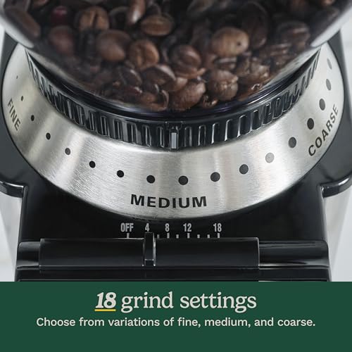 Electric Burr Coffee Grinder (Burr Mill / Stainless Steel)