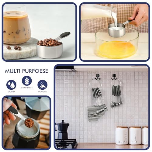 Stainless steel Measuring Cups and Spoon Set