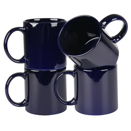 22oz Super Large Ceramic Coffee Mugs Large Handles Set of 4