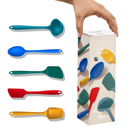 5 Piece Silicone Ultimate Kitchen Utensils Set (Madrid / 5 - Piece Set)